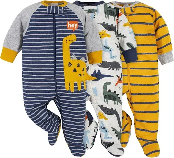 Gerber 3-Pack Baby Boys Sleep 'N Play