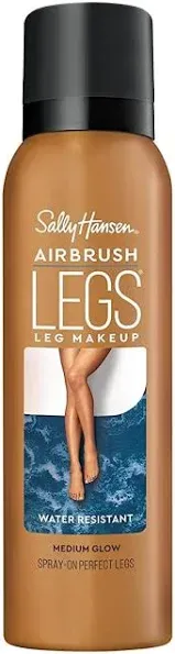 Sally Hansen Airbrush Legs, Leg Spray-On Makeup, Medium Glow 4.4 Oz