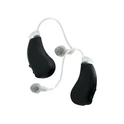 Lucid Hearing Engage Rechargeable OTC Hearing Aids | Android | Black (Pair)