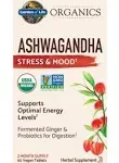 Mykind Organics Ashwagandha Stress & Mood 60 Vegan Tablets Garden of Life