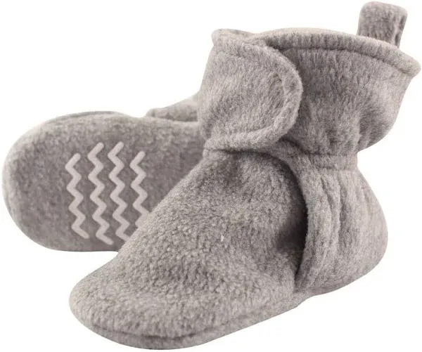 Hudson Baby Unisex-Child Cozy Fleece Booties Winter Accessory Set