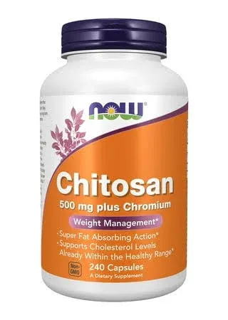 Now Foods Chitosan 500 mg plus Chromium