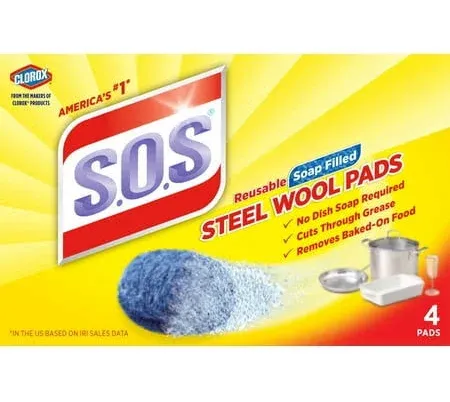 S.O.S Steel Wool Soap Pads