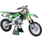 Jason Anderson #21 Kawasaki KX450F Race Team 1:6 Scale New Ray Model Toy  49733