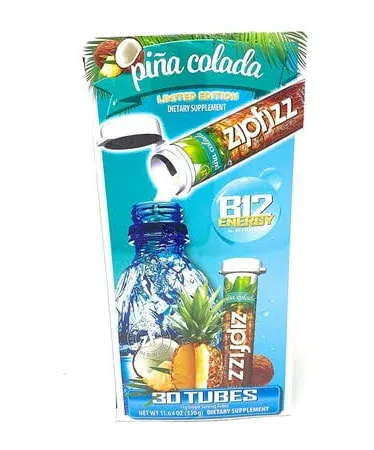 Zipfizz Pina Colada Energy Drink Mix