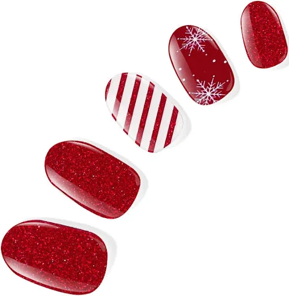 Dashing Diva Gloss Gel Nail Strips Mint Whirled 32 Count