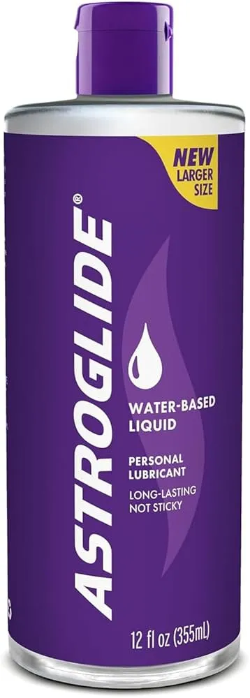 Astroglide Water-Based Liquid Personal Lubricant, Larger Size (12 fl oz)