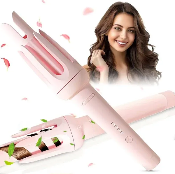 Auto Hair Curler Automatic Curling Iron with 4 Temperature & 3 Timer