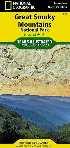 Great Smoky Mountains National Park Map