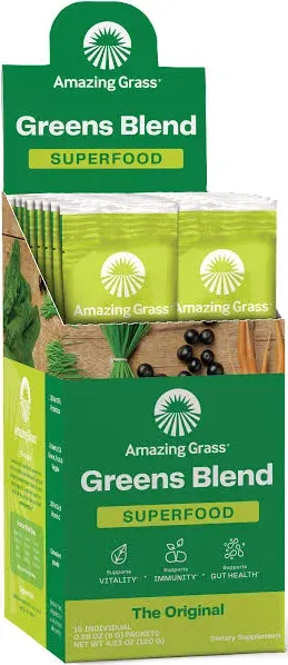 Amazing Grass Greens Blend Superfood The Original 150 capsules