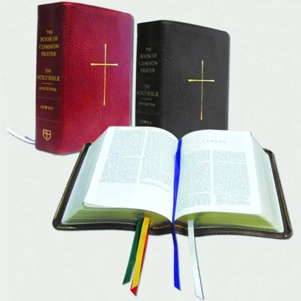 The Book of Common Prayer and Bible Combination (NRSV with Apocrypha): Black Bonded Leather