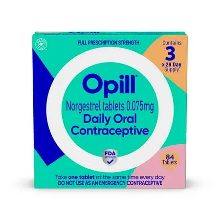 Opill Daily Oral Contraceptive Tablets (28 ct)