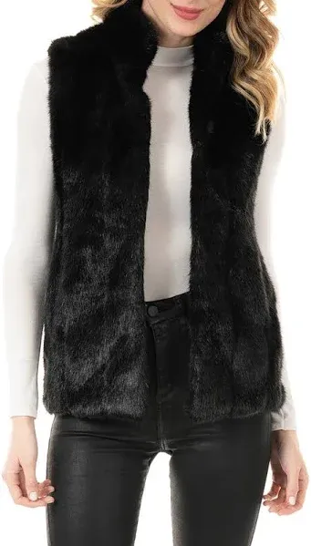 Donna Salyers Fabulous Furs Signature Series Faux Fur Vest