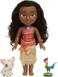 Disney Moana Singing Adventure Doll and Friends Doll Playset - 61777