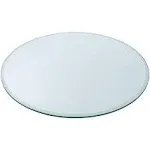 40" Round Clear Glass Table Tops