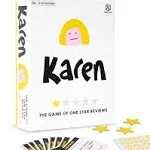 Karen Party Game - Hilarious Fake Complaints vs. Real One-Star Reviews! Fun Bluffing Game for Game Night, Ages 14+, 3-10 Players, 45-90 Minute Playtime, Made by Format Games