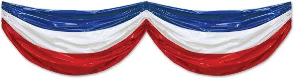 Beistle Patriotic Plastic Bunting