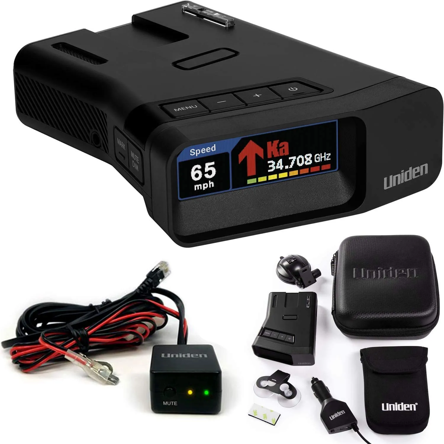 Uniden R7 Long-Range 360° Laser/Radar Detector Factory Certified