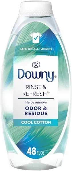 Downy Rinse & Refresh Laundry Odor Remover and Fabric Softener (48 fl oz)