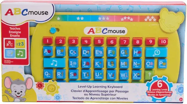 ABCmouse®, Level-Up Learning Keyboard, 3 Learning Modes, Preschool Kids Toys for Ages 3 up