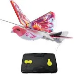 eBird Pink Butterfly - Flying RC Bird Drone Toy for Kids. Indoor / Outdoor Remote Control Bionic Flapping Wings Bird Helicopter. USB Recharging. Creative Child Preferred Choice Award Winner