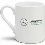 Mercedes AMG Petronas White Logo Mug