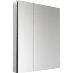 Fresca 30" Wide x 36" Tall Bathroom Medicine Cabinet W/Mirrors FMC8091