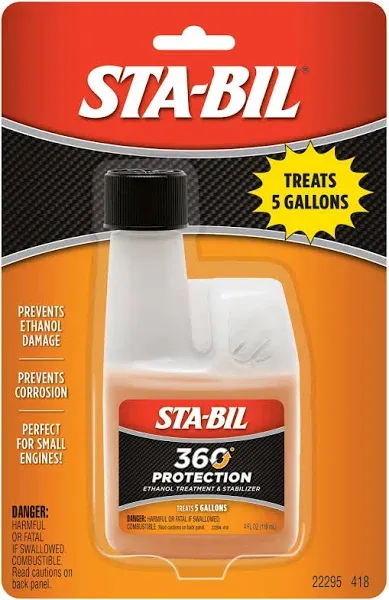 360 Protection Fuel Additive, Small Engine, 4 oz.