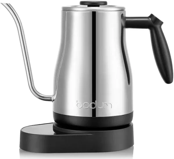 Bodum - bodum 34oz Bistro Gooseneck Water Kettle With Temp Silver