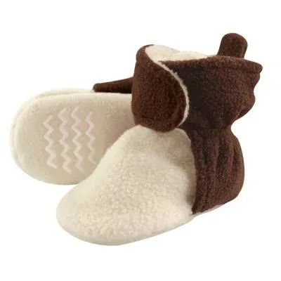 Hudson Baby Baby and Baby Cozy Fleece Booties