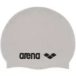 Arena Classic Silicone Swim Cap White-Black