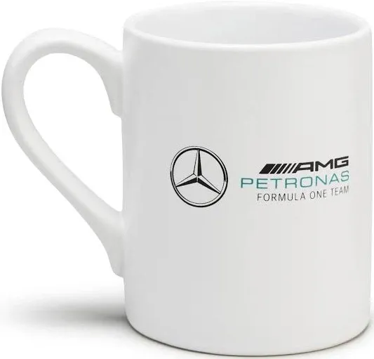 Mercedes AMG Petronas F1 Logo Mug - White