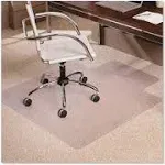 ES Robbins 45x53 Lip Chair Mat Multi-Task Series AnchorBar for Carpet Up to 3/8"