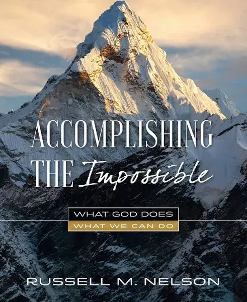 Accomplishing the Impossible : What God Does, What We Can Do HARDCOVER DJ 2015