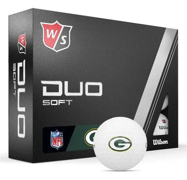 WILSON Staff 2023 Duo Soft NFL Golf Balls - 12 Balls