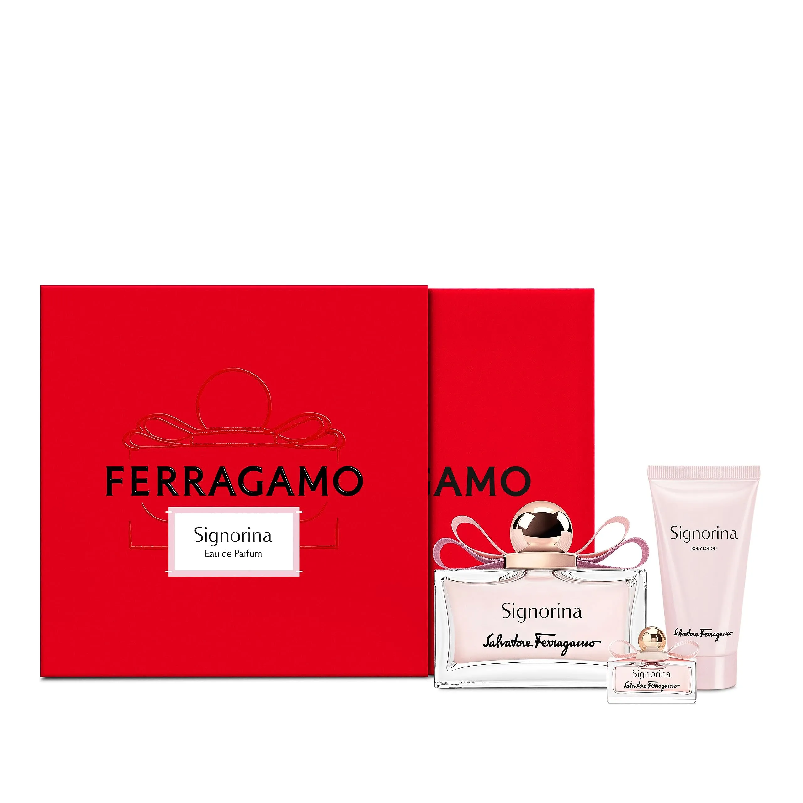 Salvatore Ferragamo Signorina for Women 3 Pc Gift Set 3.4oz Edp Spray