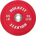 HulkFit Olympic Bumper Plates