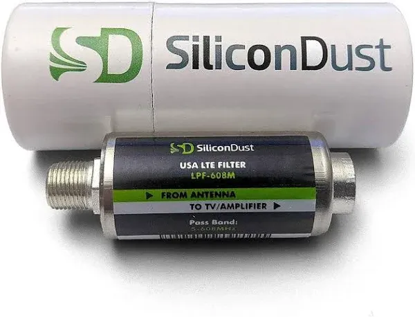 SiliconDust LPF-608M LTE Filter for TV Antennas