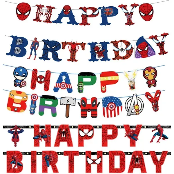 Spidey and His Amazing Friends Birthday Party Supplies