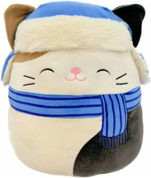 Squishmallows Cam Holiday Winter Christmas edition 2023 blue