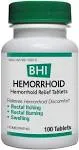 MediNatura BHI Homeopathic Hemorrhoid Relief, 100 Tablets exp2/26