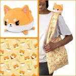 TeeTurtle Reversible Ramen Shiba Inu Plushie Tote Bag