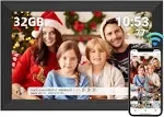 FRAMEO Digital Photo Frame, 10.1 Inch Smart WiFi 10.1" Art 32GB