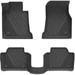 3W BMW F30 3 Series 320i 328d 328i 330e 330i 335i 340i RWD & Sedan 2013-2018 Custom Floor Mats TPE Material & All-Weather Protection (Not for 335is &