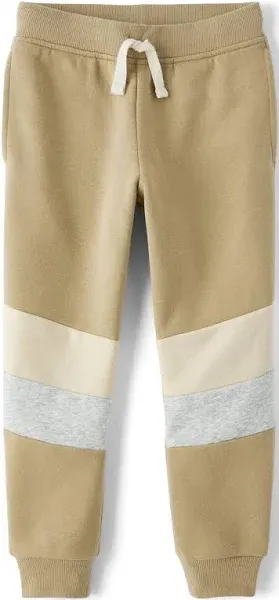 The Children's Place Boys' Active Fleece Jogger Pants