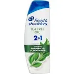 Head & Shoulders 2 in 1 Dandruff Shampoo and Conditioner, Tea Tree Oil, 12.5 fl oz