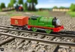 Thomas & Friends TrackMaster Motorized Percy Train Engine with Cargo