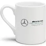 Mercedes AMG Petronas White Logo Mug