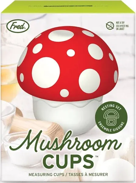 Fred Mushroom Cups Measuring Cups