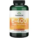 Swanson Vitamin E Mixed Tocopherols 400 IU 250 Softgels